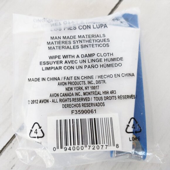 Avon Toenail Clipper with Magnifier New Footworks Pedicure Kit + Nail Brush - Picture 9 of 12